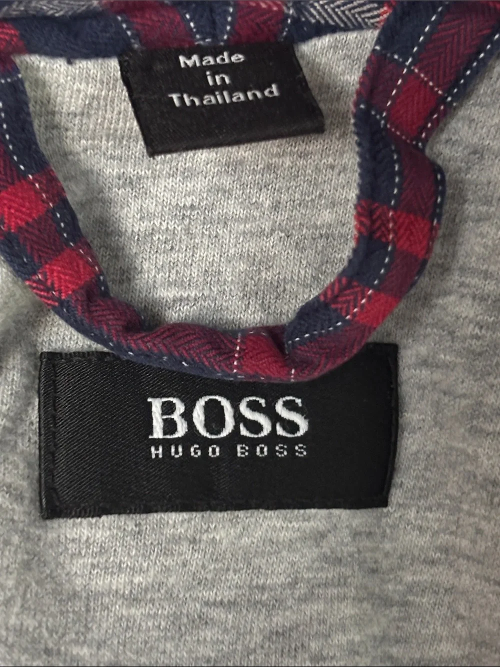 Boss Hugo Boss Plaid Robe L - Picture 6 of 10